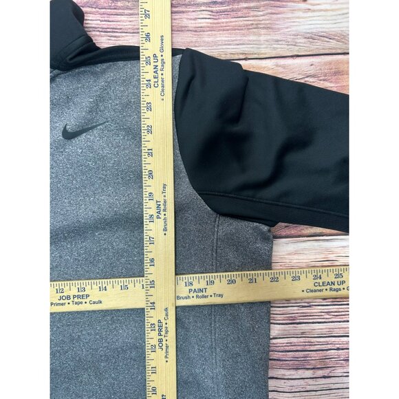 Nike Dri-Fit Men's Half-Zip Pullover Gray Top Medium - Picture 6 of 6